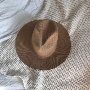 Madewell Straw Packable Hat - Size M/L